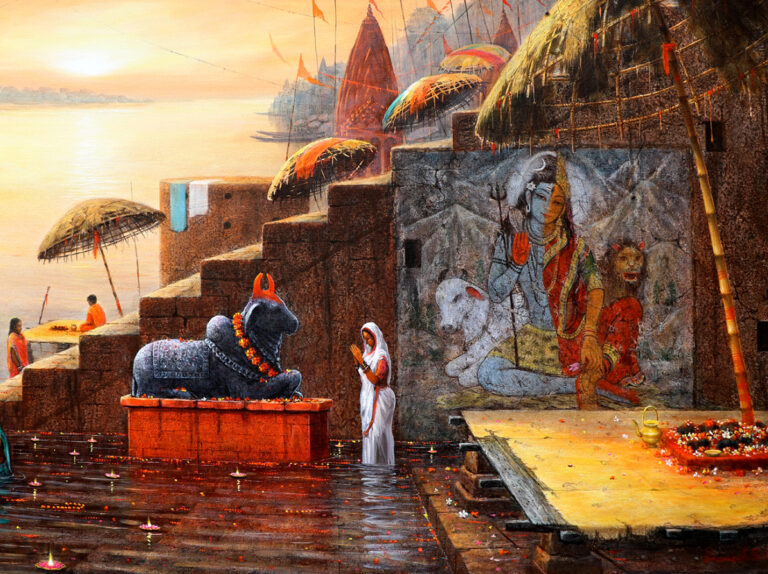 Varanasi-36x-48-Acrylic-on-canvas copy